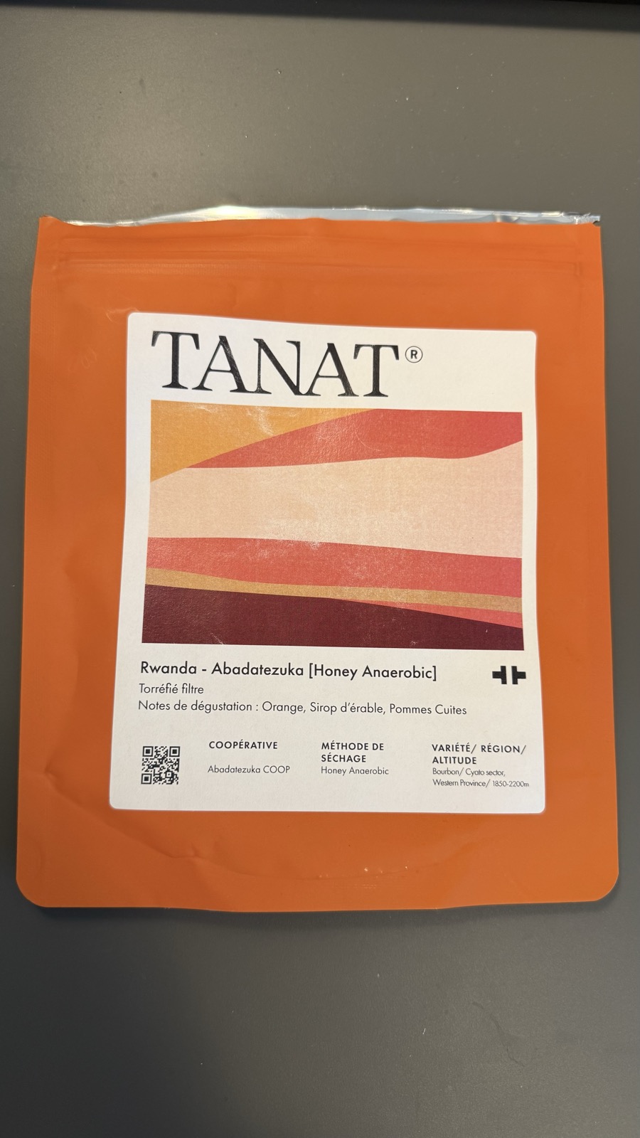 TANAT — Rwanda Abadatezuka Honey Anaerobic