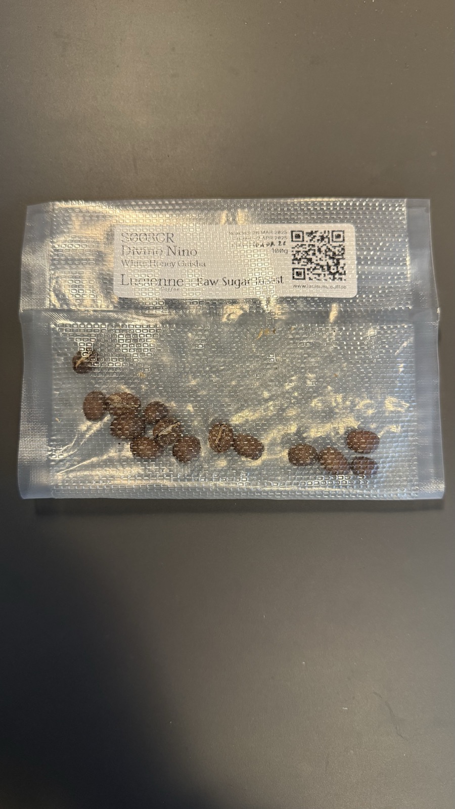 Raw Sugar Roast — Divino Niño White Honey Gesha