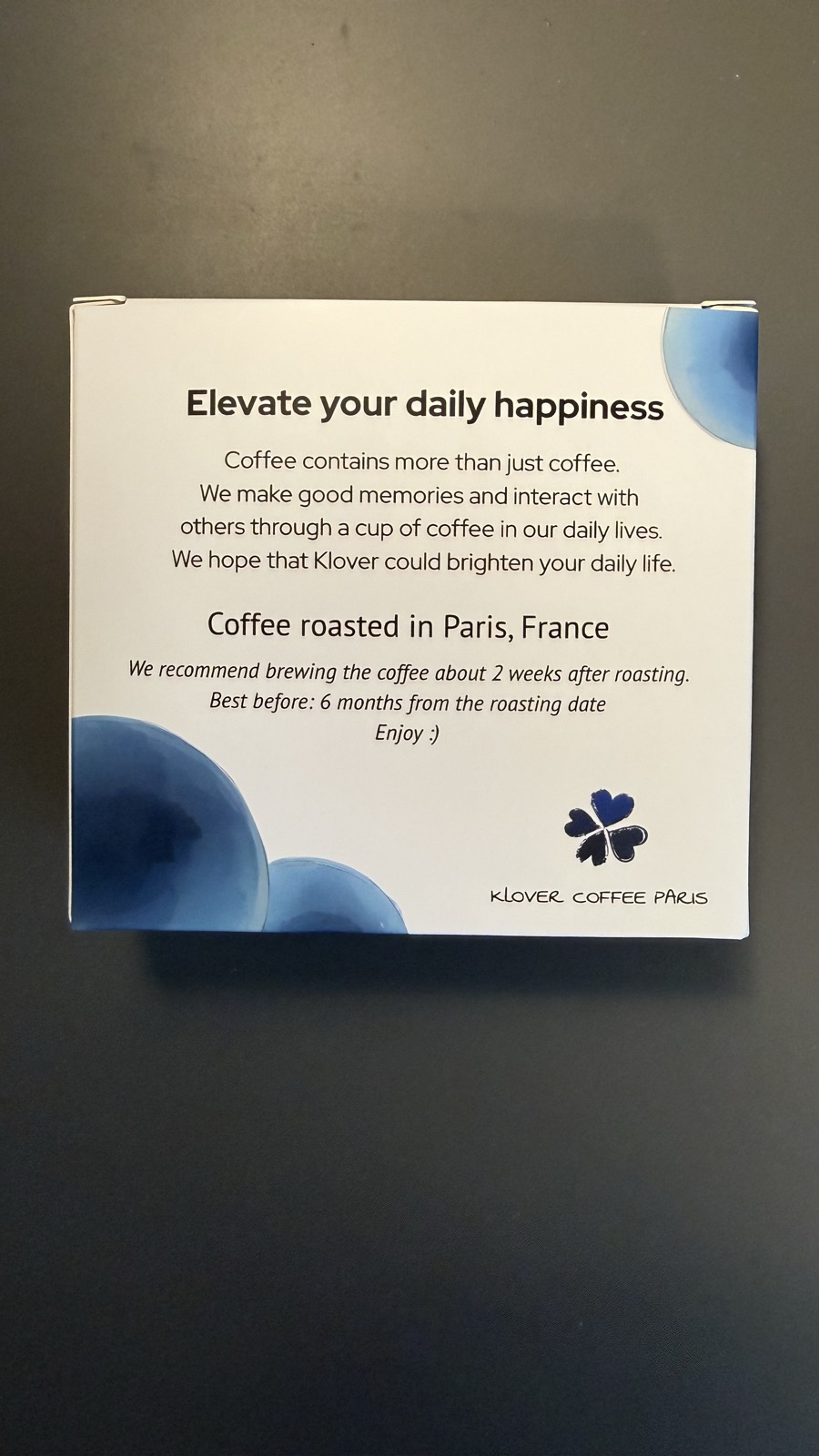 Klover Coffee — Guatemala El Injerto Pacamara (2)