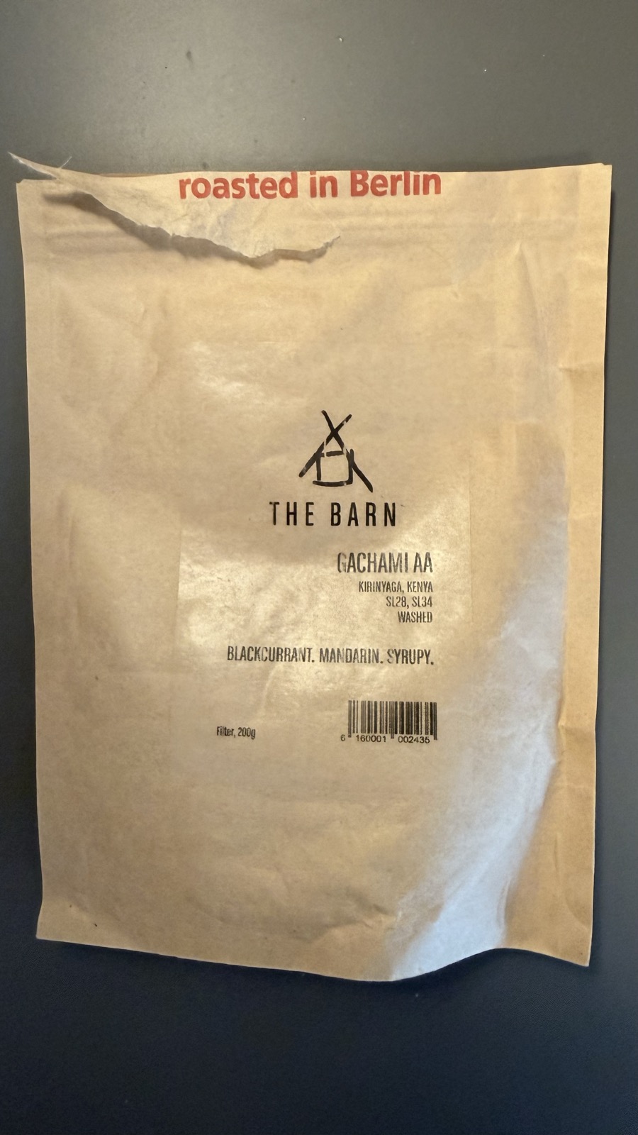 The Barn — Kenya Gachami AA