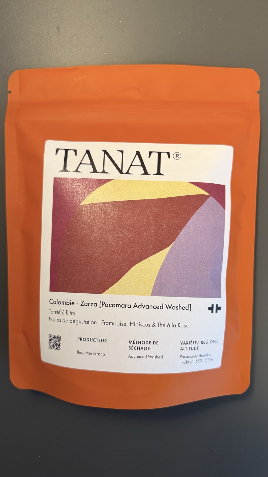 TANAT — Colombia Zarza Pacamara Advanced Washed
