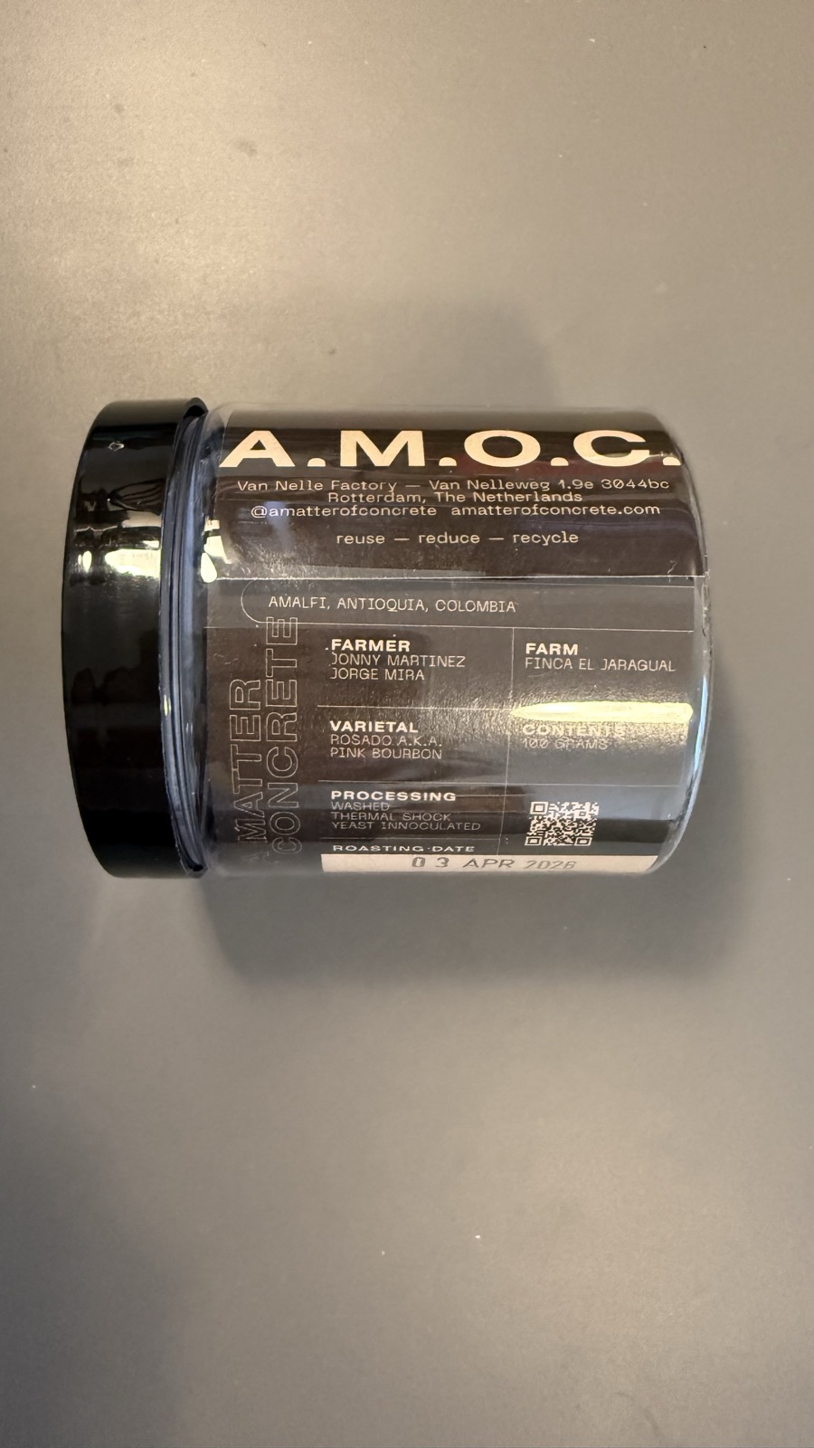 A Matter of Concrete — Colombia Amalfi Finca El Jaragual Rosado (2)